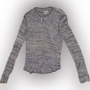 Express Men’s Slim Fit Long Sleeve Shirt – Size Small – Grey